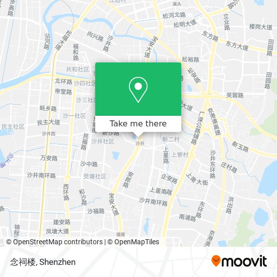 念祠楼 map