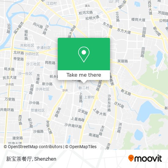 新宝茶餐厅 map