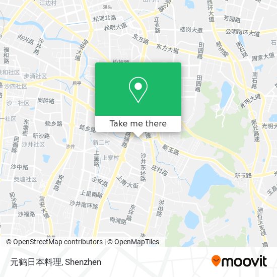 元鹤日本料理 map