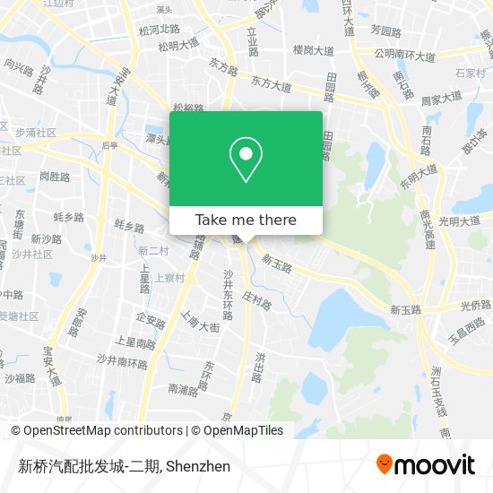 新桥汽配批发城-二期 map