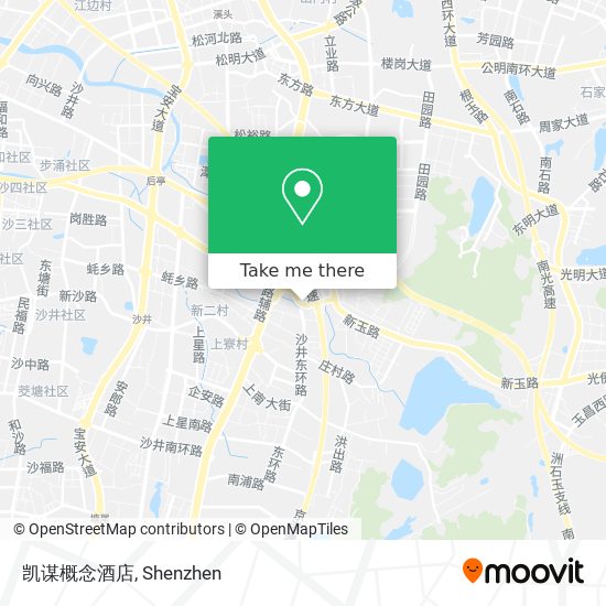 凯谋概念酒店 map