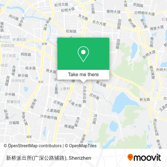 新桥派出所(广深公路辅路) map