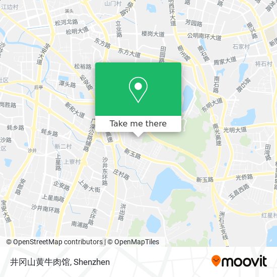井冈山黄牛肉馆 map