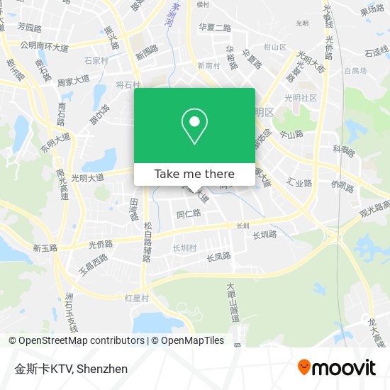 金斯卡KTV map