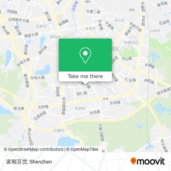 家顺百货 map