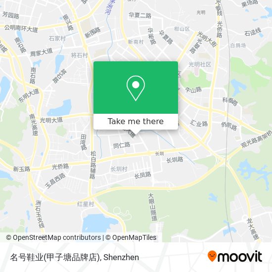 名号鞋业(甲子塘品牌店) map