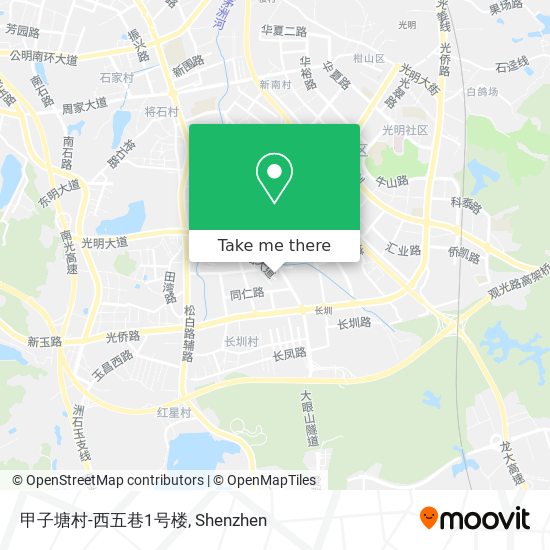 甲子塘村-西五巷1号楼 map