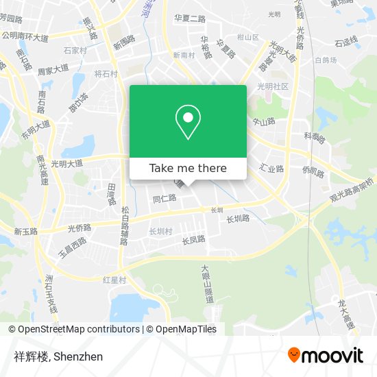 祥辉楼 map
