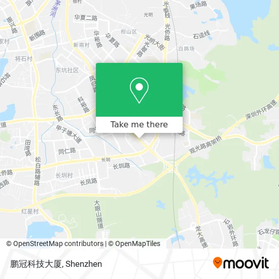 鹏冠科技大厦 map