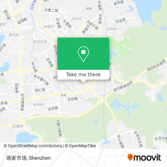 塘家市场 map