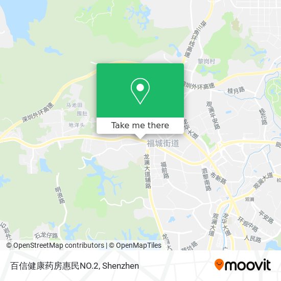 百信健康药房惠民NO.2 map