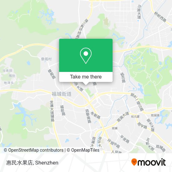 惠民水果店 map