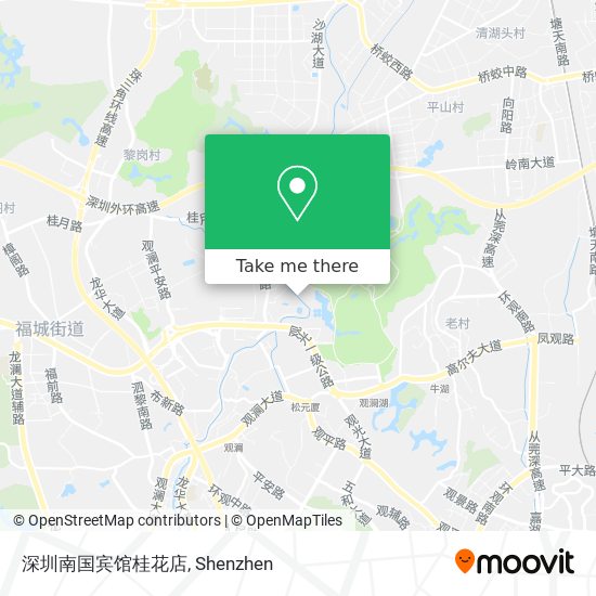 深圳南国宾馆桂花店 map