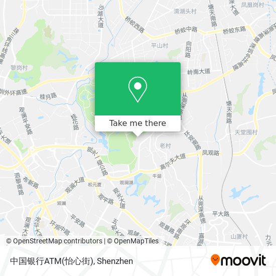 中国银行ATM(怡心街) map