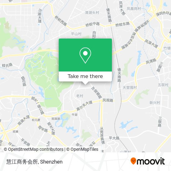 慧江商务会所 map