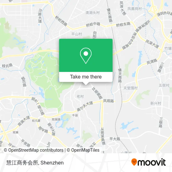 慧江商务会所 map