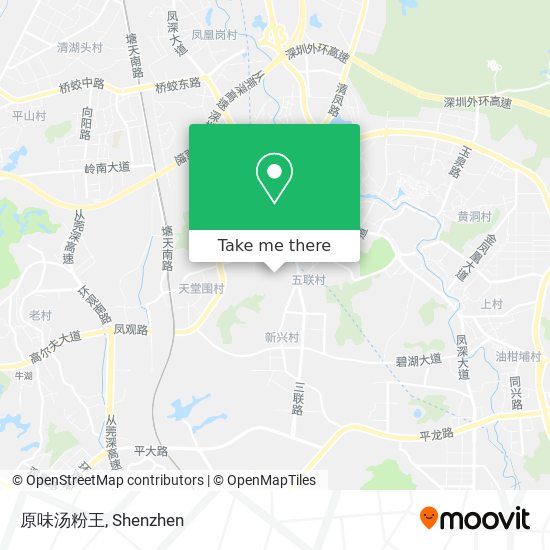 原味汤粉王 map