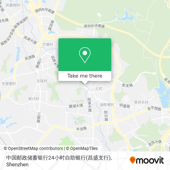 中国邮政储蓄银行24小时自助银行(昌盛支行) map