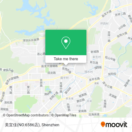 美宜佳(NO.6586店) map