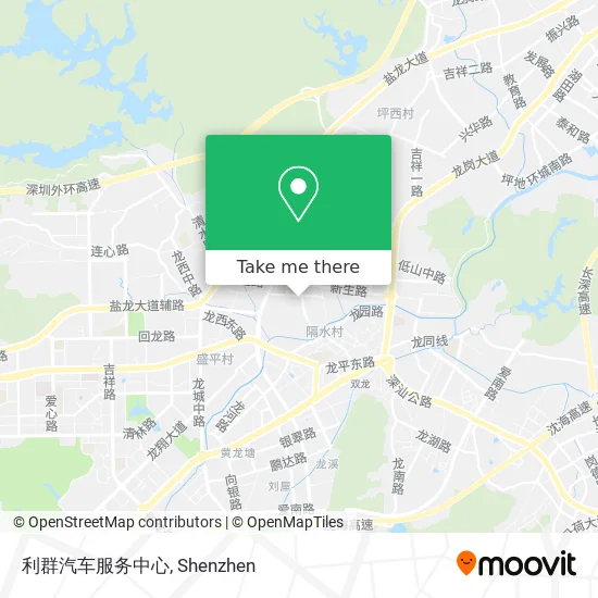 利群汽车服务中心 map