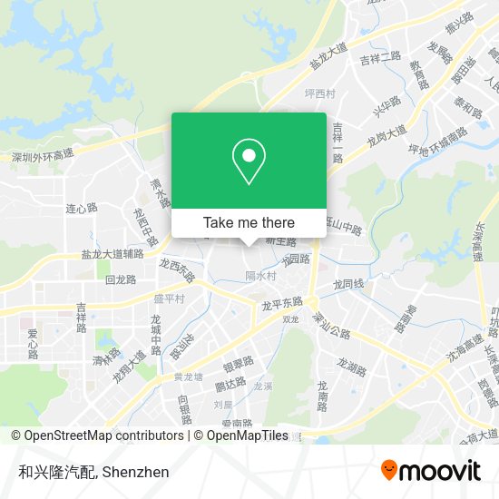 和兴隆汽配 map