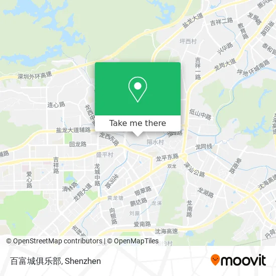 百富城俱乐部 map