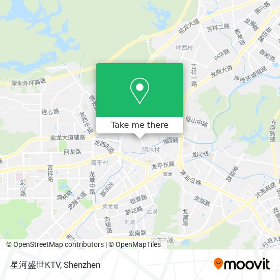 星河盛世KTV map