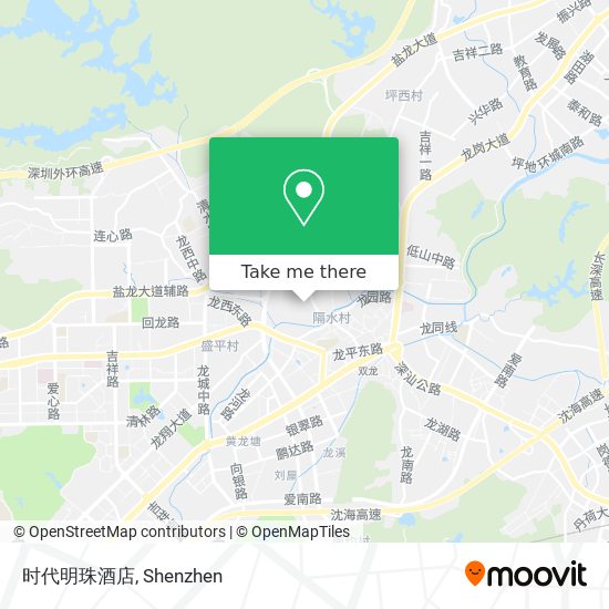时代明珠酒店 map
