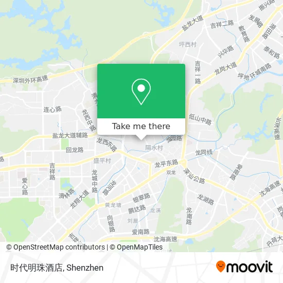 时代明珠酒店 map