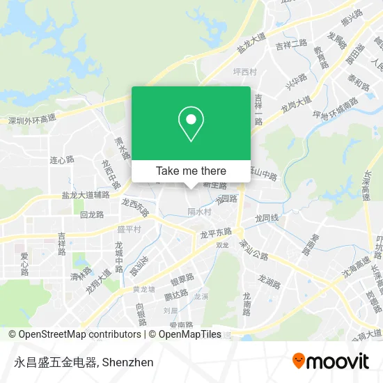永昌盛五金电器 map