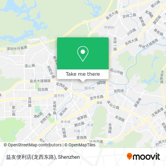 益友便利店(龙西东路) map