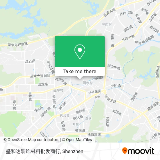 盛和达装饰材料批发商行 map