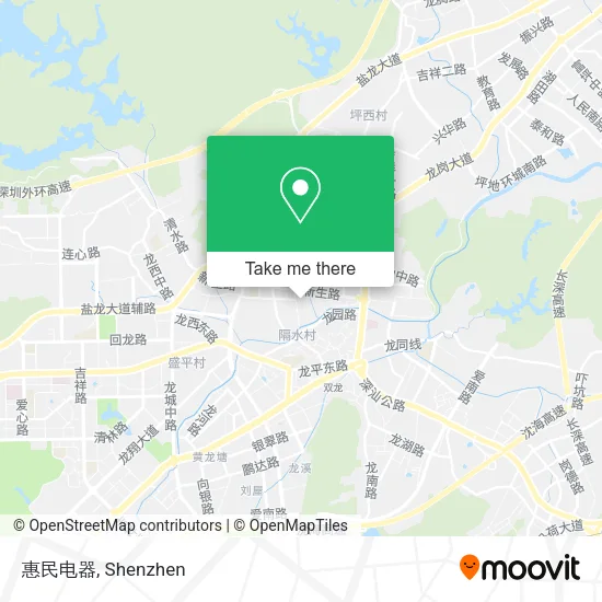惠民电器 map