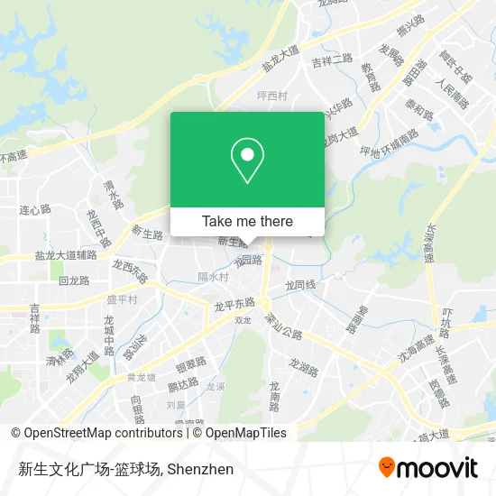 新生文化广场-篮球场 map