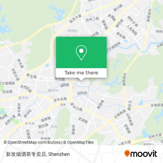 新发烟酒茶专卖店 map