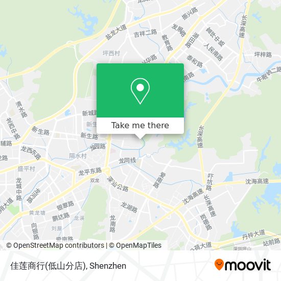 佳莲商行(低山分店) map
