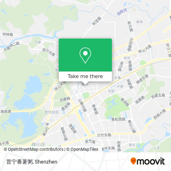 普宁番薯粥 map