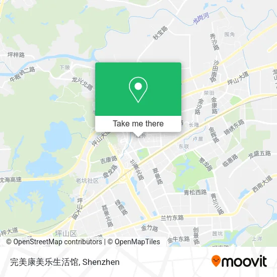 完美康美乐生活馆 map