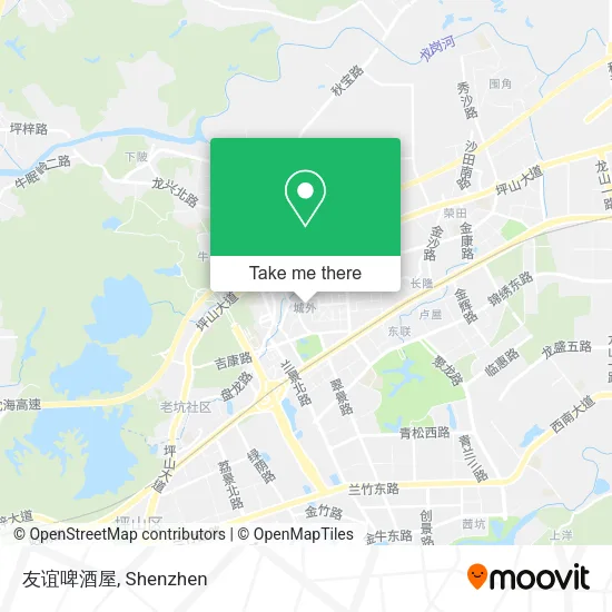 友谊啤酒屋 map