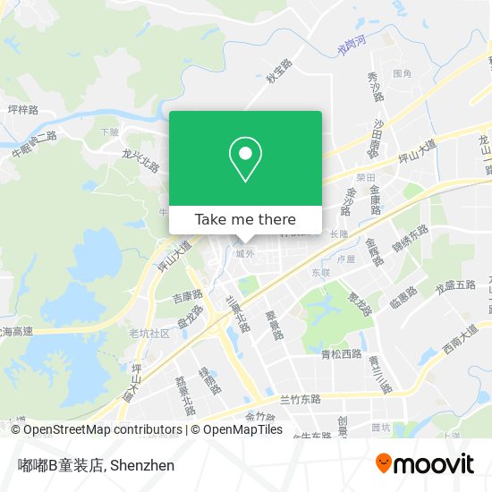 嘟嘟B童装店 map
