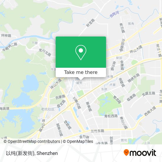以纯(新发街) map
