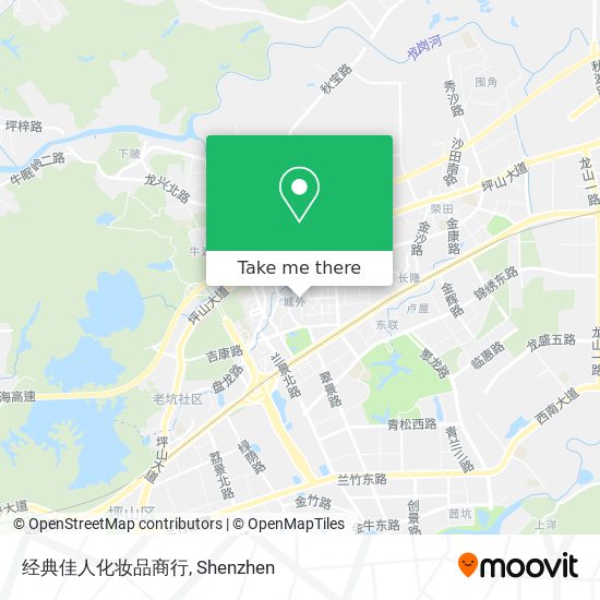 经典佳人化妆品商行 map