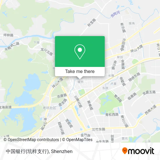 中国银行(坑梓支行) map