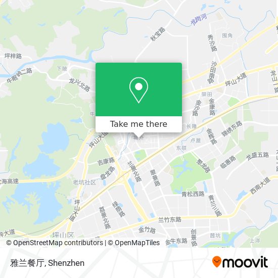 雅兰餐厅 map