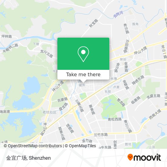 金宜广场 map