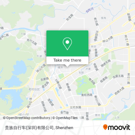 贵族自行车(深圳)有限公司 map