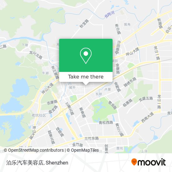 泊乐汽车美容店 map