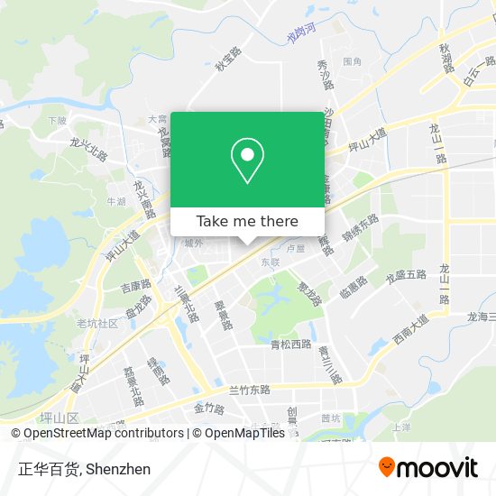 正华百货 map
