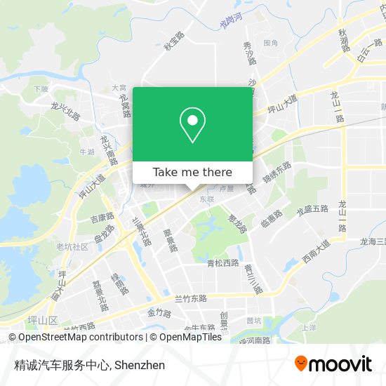 精诚汽车服务中心 map