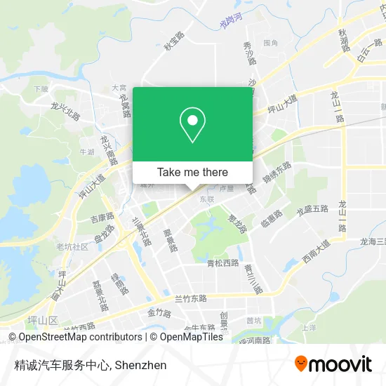 精诚汽车服务中心 map